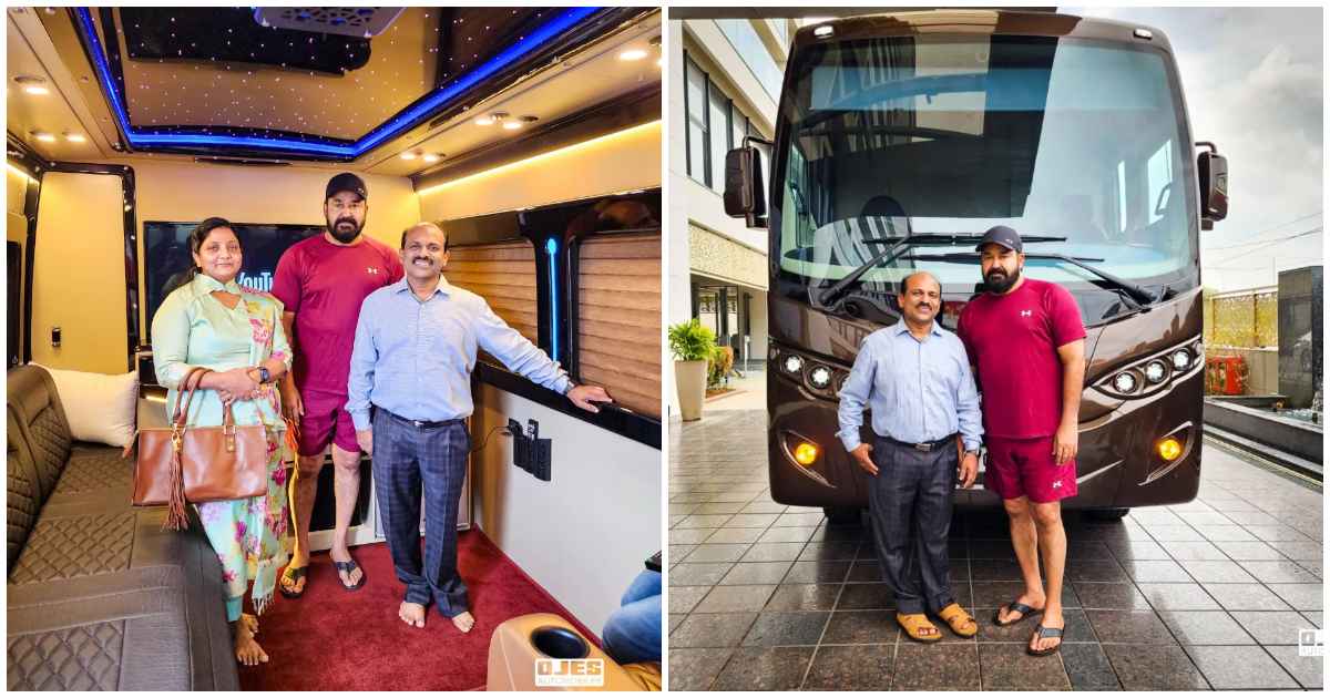 പുത്തൻ ആഡംബര കാരവൻ സ്വന്തമാക്കി ലാലേട്ടൻ; കാരവാൻ ആണെങ്കിലും നമ്പർ വിട്ടൊരു കളിയുമില്ല!! | Lalettan owns a new Luxury Caravan